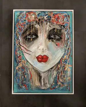 Marianne Bey - Woman in Blue kopen? Bied vanaf 100!