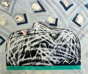 Willeke van Tijn - Litho - ingelijst - 1984 verkocht voor € 35!