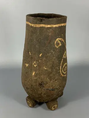 Yoruba - 190928 - Rare African medicine jug from the Luba - Congo. kopen? Bied vanaf 45!