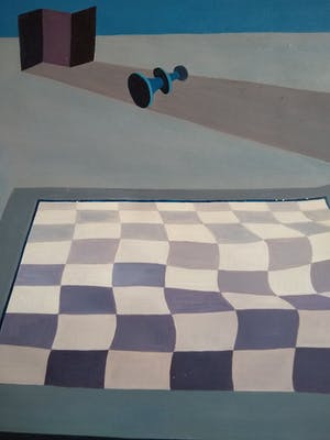 Kees Wuisman - Surrealistisch schaakbord kopen? Bied vanaf 50!