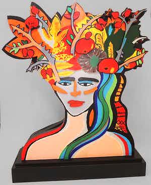 Elvira Bach - Earthly Paradise – Skulptur verkocht voor € 600!