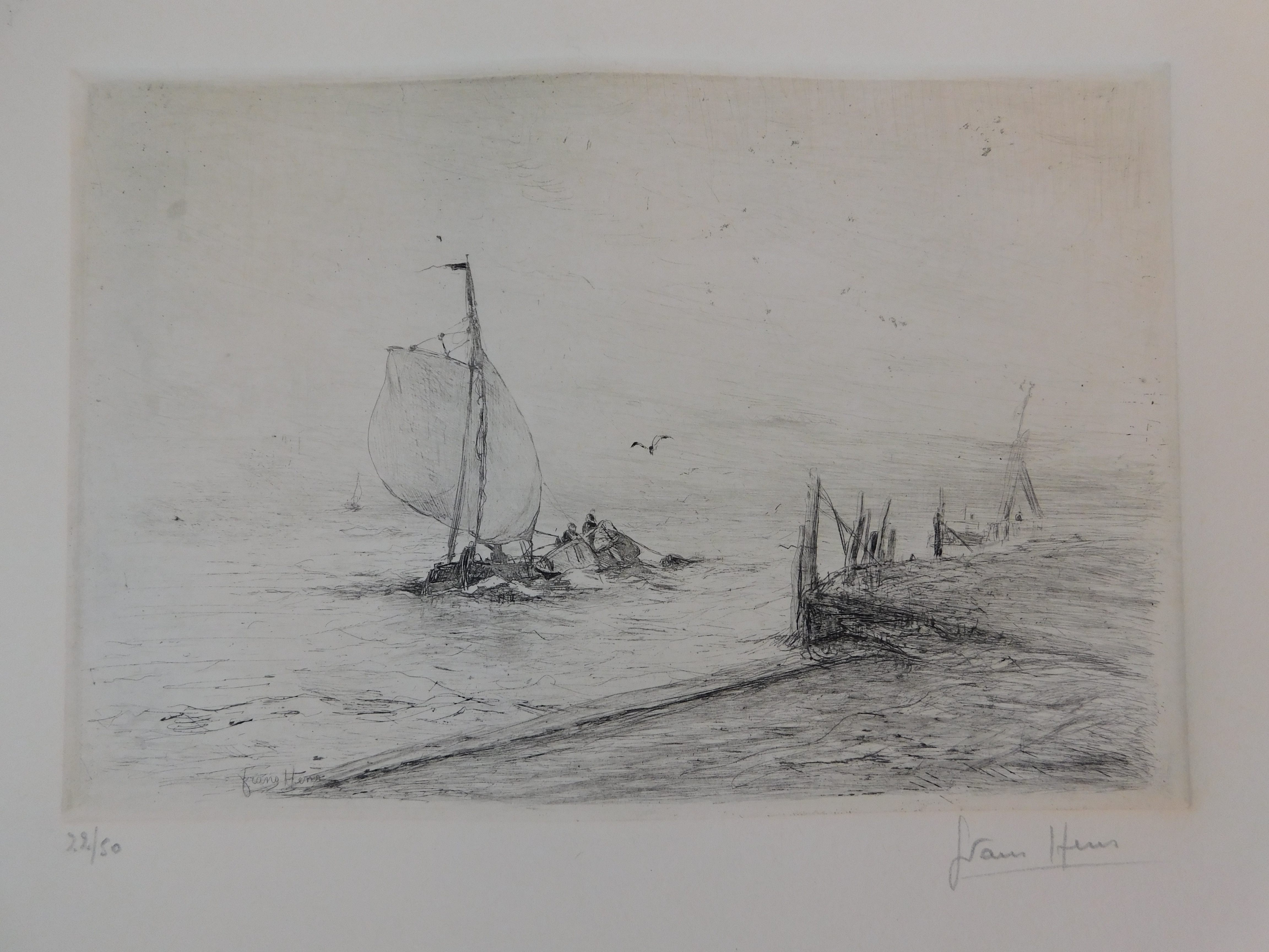 Frans Hens - Le Voilier en Mer kopen? Bied vanaf 25!