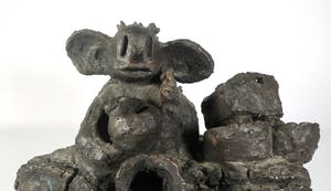 Chris Baaten - Bronzen beeld, Liefdespaar met uitzicht kopen? Bied vanaf 450!