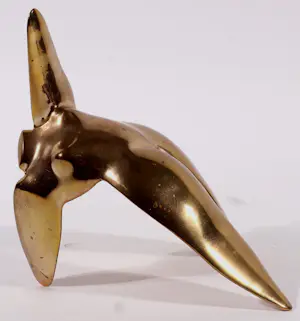 Kobe - Vergulde bronzen sculptuur: Arcade kopen? Bied vanaf 1000!