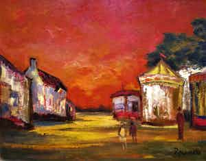 Paul Permeke - De verlaten kermis verkocht voor € 795!