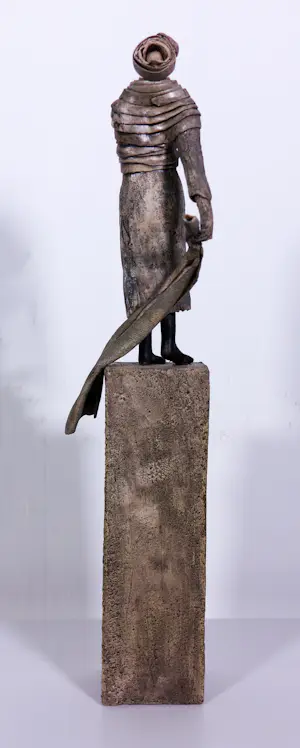 Jikke van de Waal-Bijma - Keramiek, Lot van 7 beelden (Figuren) kopen? Bied vanaf 250!