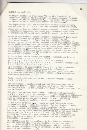 Jan Schoonhoven - Armando,Fuchs,Ronald Houben - Collection d'art bulletin 1971 kopen? Bied vanaf 1!
