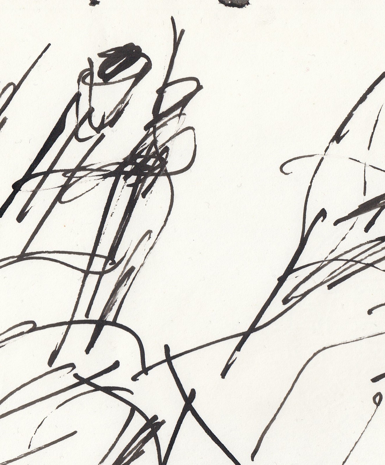 Jan Sierhuis - Inkt op papier - Kompositie Abstract kopen? Bied vanaf 1!