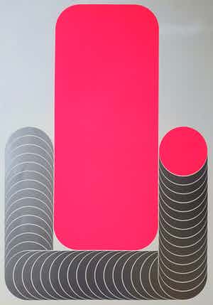 Thomas Lenk - prent 190 - glanzende zeefdruk verkocht voor € 95!