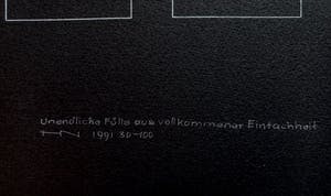 Heinrich Neuy - Unendliche Fülle aus vollkomener Einfachheit, zeefdruk kopen? Bied vanaf 50!