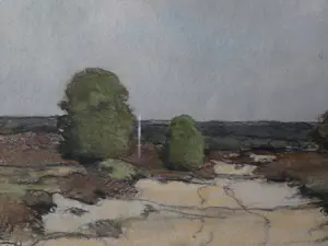 Willem Wenckebach - Landschap. Heide. kopen? Bied vanaf 89!