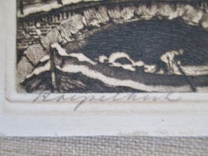 Cornelis Brandenburg - Ets Koepelkerk Amsterdam kopen? Bied vanaf 35!