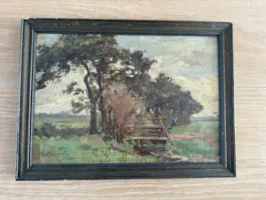 AcheterJohannes Christoffel van Reekum - Olieverf - landschap - gesigneerd - ingelijst? Enchérissez de 70!