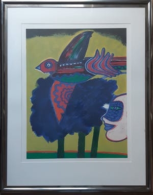 Corneille - " L'Ete Exalte " . Litho uit 1981 ( Groot) - Laatste keer!! kopen? Bied vanaf 325!