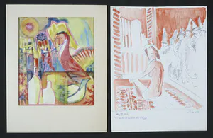 Joe Wols - Lot van vier originele werken op papier, Figuren kopen? Bied vanaf 1!