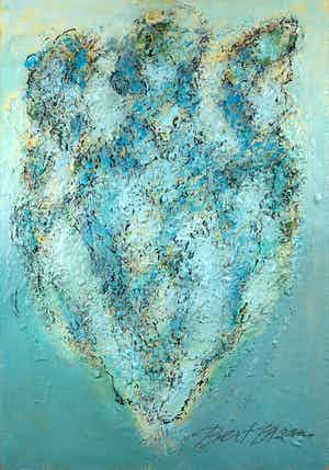 Bert Braam - Acryl op doek, Beweging verkocht voor € 100!