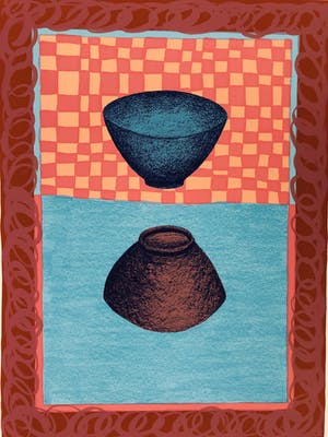 Bob Negryn - 2 kommetjes kopen? Bied vanaf 75!