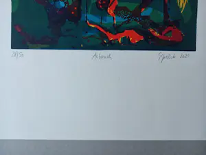 Gabriele Sperlich - Anbruch 2021 Holzschnitt Linolschnitt Irisdruck Auflage nur 50 Exemplare kopen? Bied vanaf 70!