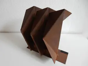Percy Zorilla Soto - Danza de la Tierra, Eisenskulptur Unikat, signiert 2003 kopen? Bied vanaf 519!