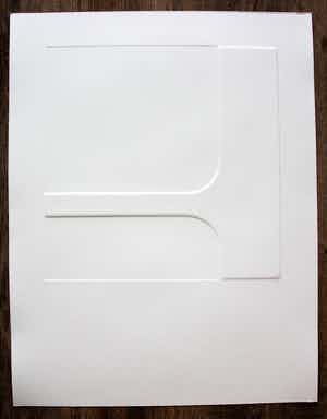 Harry van Kuyk - Reliëfdruk, B (uit het Groot Abecedarium) - 1973 verkocht voor € 150!