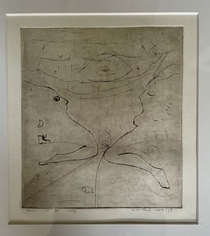 Henk Visch - Ets, De weg... nr. 6 van 25 - Ingelijst kopen? Bied vanaf 40!