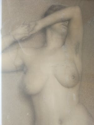 Gerard Hofs - Naakt. Staande vrouw. kopen? Bied vanaf 299!