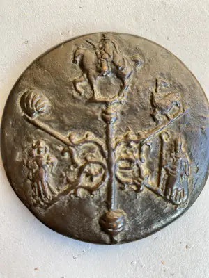 Theo van de Vathorst - Penning “Vijf Kerken Restauratieplan Utrecht 1968–1988” kopen? Bied vanaf 25!