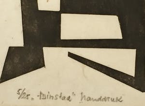 Juul Neumann - Tuinstad (linosnede) kopen? Bied vanaf 30!