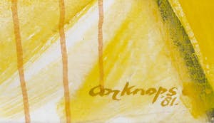 Cor Knops - Acryl op doek, Ekuta III (Zeer groot) kopen? Bied vanaf 1!