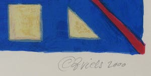 Clemens Briels - Zeefdruk, Il Verdulero le sobran banana iberengena - Ingelijst kopen? Bied vanaf 50!