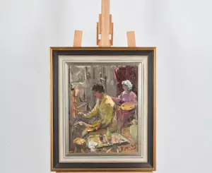 Jaap de Ruig - schilderles 1954 kopen? Bied vanaf 150!