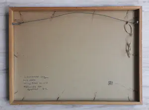 Willy Rams - Kleurrijk abstract landschap kopen? Bied vanaf 75!