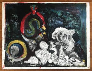 Reidar Magnus - Prachtige kleurenlitho - 5/14 - Gesigneerd - 1967 kopen? Bied vanaf 75!