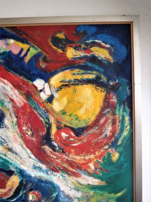 Klaas de Poel - figuren in abstract kopen? Bied vanaf 250!