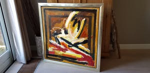 Ernst Vijlbrief - acryl op doek, gesigneerd en verso 1965 kopen? Bied vanaf 350!