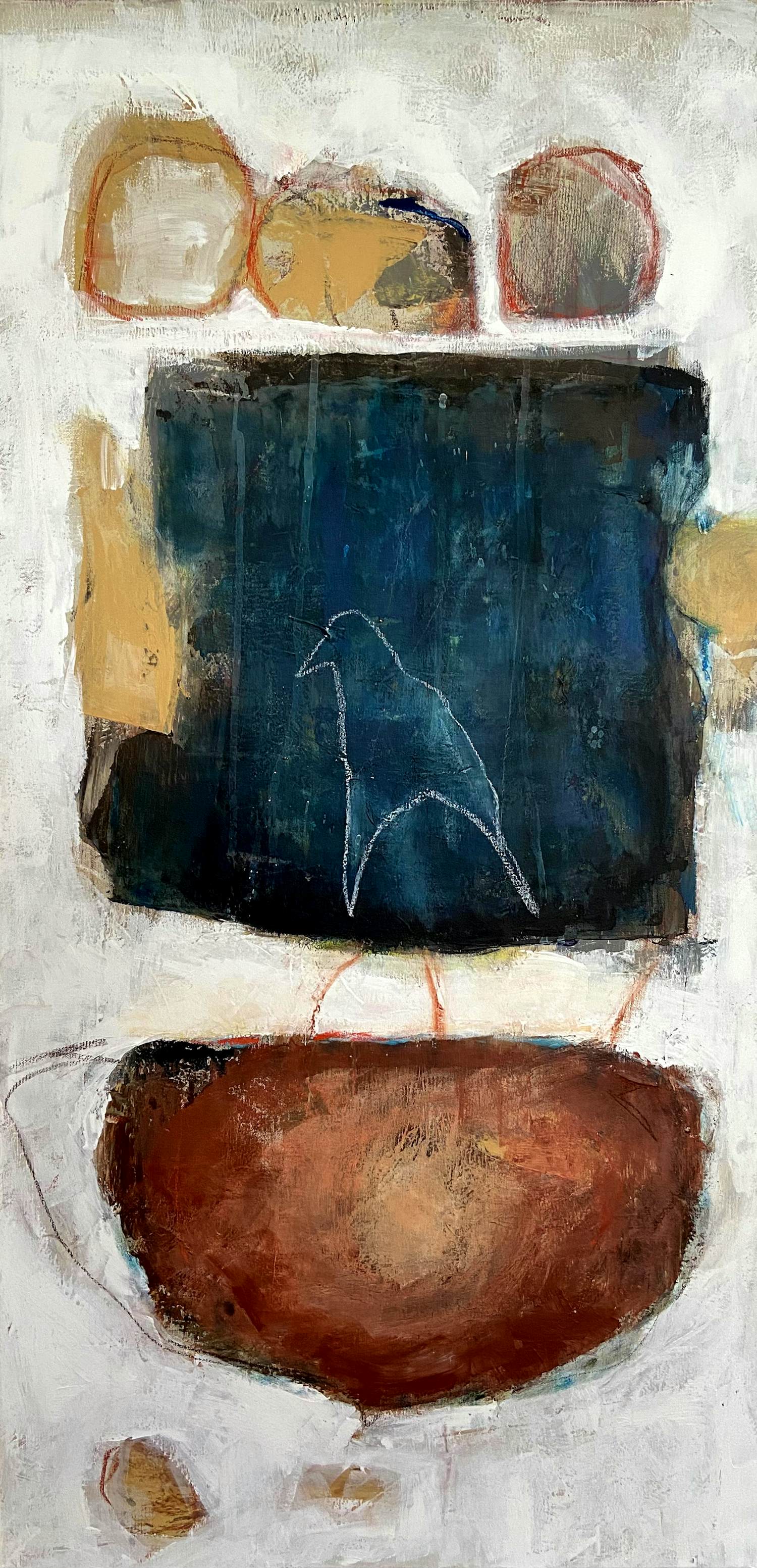 Marinel Vieleers - Oraganische vormen met vogel kopen? Bied vanaf 490!