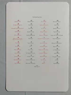 Damien Hirst - Leo Burnetts 'House of Cards'-campagne voor Shelter kopen? Bied vanaf 50!