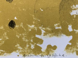 Jef Diederen - kleurenlitho - zonder titel - 1993 kopen? Bied vanaf 75!