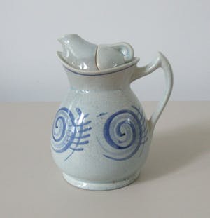 Susie Cooper - Zeldzaam Art Deco 1/2 pint Cacao potje - Crown Works Burslem kopen? Bied vanaf 1!