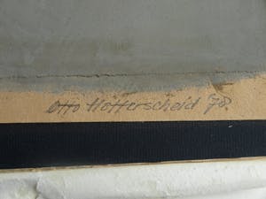 Otto Hetterscheid - Gemengde techniek, collage , Zonder titel I - 1978 kopen? Bied vanaf 60!