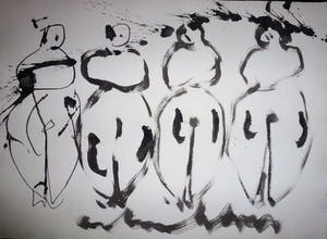 Anton Heyboer - 4 vrouwen . kopen? Bied vanaf 250!