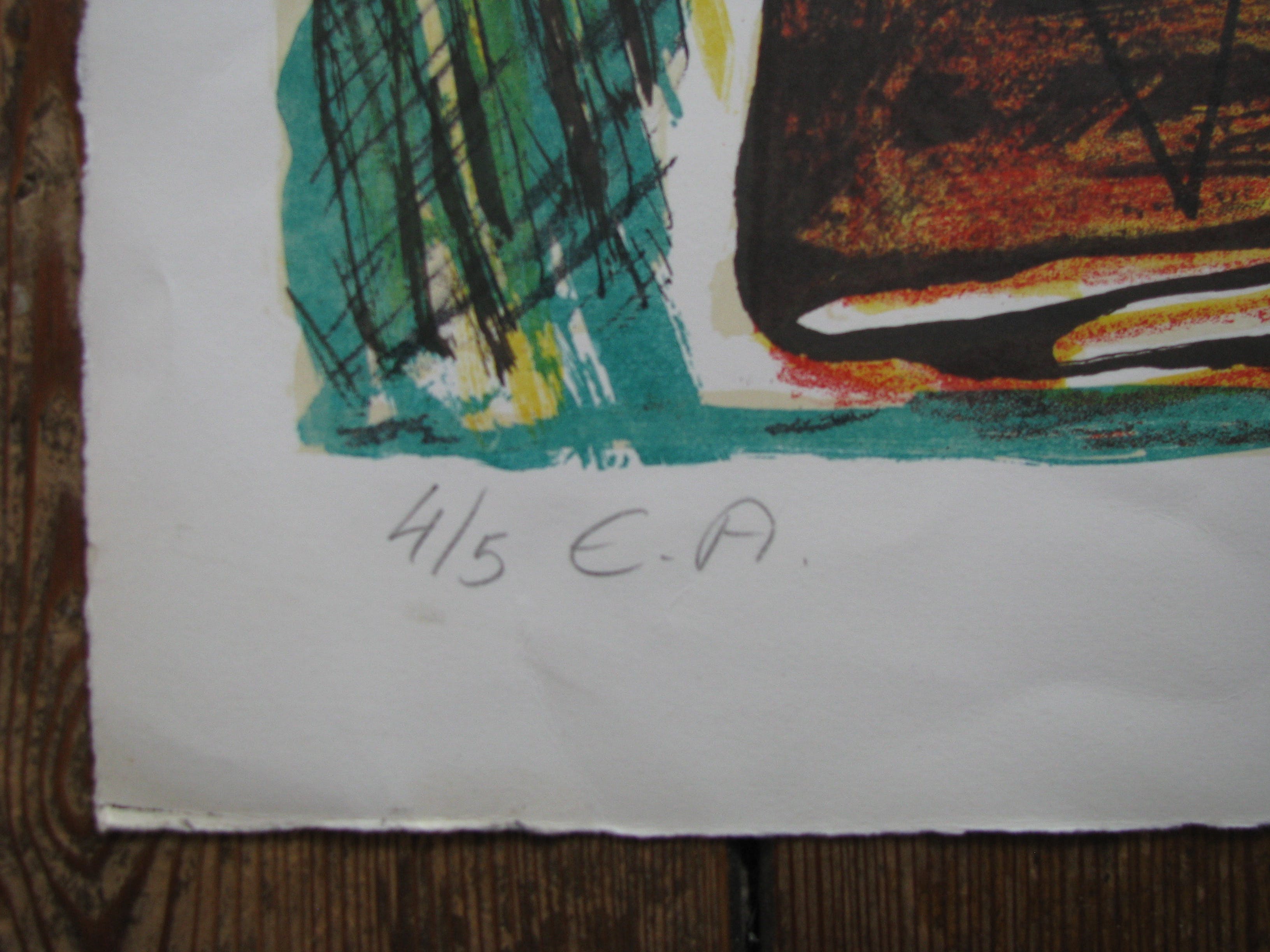 Pim Trooster - 2 kleurenlitho's kopen? Bied vanaf 65!