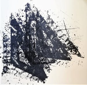 Sam Francis - Abstract composition, 1976 kopen? Bied vanaf 1850!