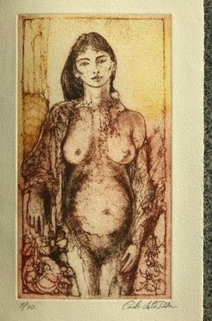 Carmelo de la Pinta - Kleurenets - 1991 - Gesigneerd - 9/70 kopen? Bied vanaf 25!