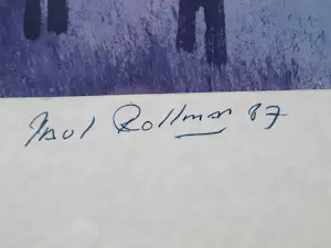 Buy Paul Rollman - set van 3x acryl schilderij van Zanger Paul Rollman - 25028? Bid from 95!