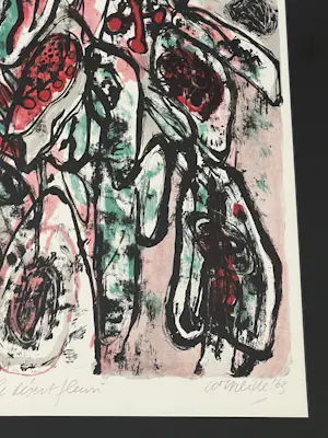 Corneille - Désert fleuri - met Stempel Atelier Corneille kopen? Bied vanaf 650!