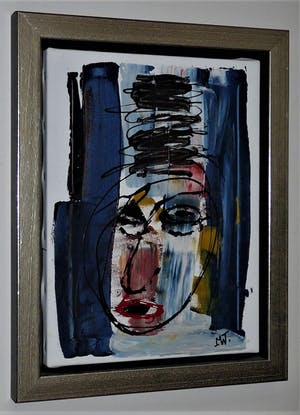 Martin van Wordragen - Portret van een clown tussen de coulissen kopen? Bied vanaf 175!