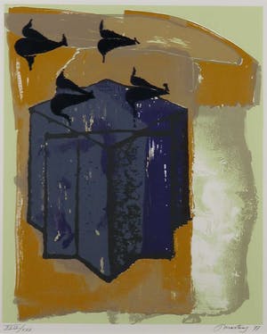 Jan Martens - Zeefdruk en fluweeldruk, Het heden - Ingelijst kopen? Bied vanaf 1!