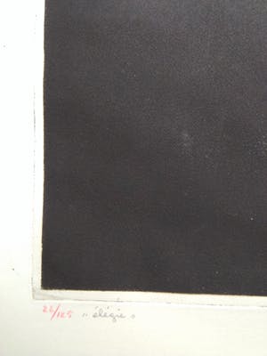 Niet of onleesbaar gesigneerd - Lithografie Pierrot kopen? Bied vanaf 10!