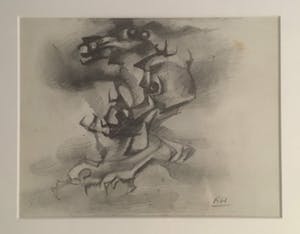 Riemko Holtrop - Potlood/pentekening op papier kopen? Bied vanaf 85!